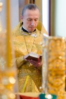 Божественная литургия в Неделю о блудном сыне, Собор Вселенских учителей и святителей Василия Великого, Григория Богослова и Иоанна Златоустого