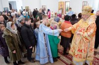 Божественная литургия в Неделю о блудном сыне, Собор Вселенских учителей и святителей Василия Великого, Григория Богослова и Иоанна Златоустого