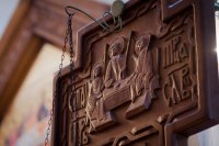 Божественная литургия в Неделю о блудном сыне, Собор Вселенских учителей и святителей Василия Великого, Григория Богослова и Иоанна Златоустого