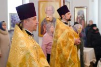 Божественная литургия в Неделю о блудном сыне, Собор Вселенских учителей и святителей Василия Великого, Григория Богослова и Иоанна Златоустого