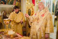 Божественная литургия в день памяти бессребреников мчч. Кира и Иоанна