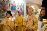 Божественная литургия в день памяти бессребреников мчч. Кира и Иоанна