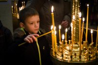 Божественная литургия в день памяти бессребреников мчч. Кира и Иоанна