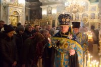 Всенощное бдение в канун праздника Сретения Господня