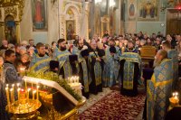 Всенощное бдение в канун праздника Сретения Господня