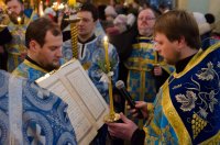 Всенощное бдение в канун праздника Сретения Господня