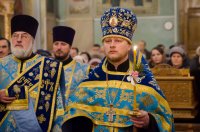 Всенощное бдение в канун праздника Сретения Господня