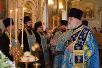 Всенощное бдение в канун праздника Сретения Господня