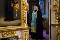 Всенощное бдение в канун праздника Сретения Господня