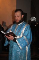 Всенощное бдение накануне праздника Сретения Господа Бога и Спаса нашего Иисуса Христа