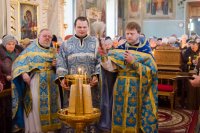 Божественная литургия в праздник Сретения Господня Божественная литургия в праздник Сретения Господня