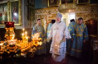 Божественная литургия в день попразднства Сретения Господня