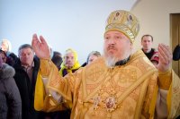 Божественная литургия в преддверии дня памяти святителя Феодосия Черниговского