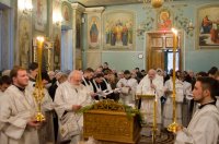 Вечернее богослужение в канун Вселенской родительской субботы