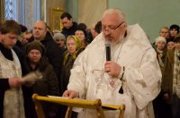 Вечернее богослужение в канун Вселенской родительской субботы