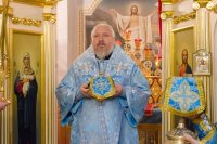  Божественная литургия в криптовом храме Свято-Петро-Павловском кафедрального собора