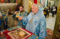  Божественная литургия в криптовом храме Свято-Петро-Павловском кафедрального собора