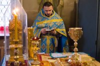 Божественная литургия в Свято-Петро-Павловском кафедральном соборе г.Гомеля