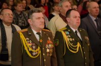 Торжественное офицерское собрание воинов и ветеранов Гомельского гарнизона