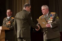 Торжественное офицерское собрание воинов и ветеранов Гомельского гарнизона