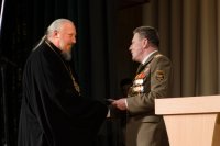 Торжественное офицерское собрание воинов и ветеранов Гомельского гарнизона