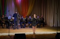 Торжественное офицерское собрание воинов и ветеранов Гомельского гарнизона