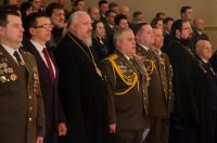 Торжественное офицерское собрание воинов и ветеранов Гомельского гарнизона