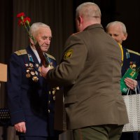 Торжественное офицерское собрание воинов и ветеранов Гомельского гарнизона