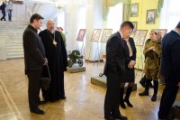 Преосвященный Стефан посетил торжественный концерт приуроченный ко Дню защитников Отечества