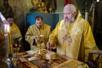 Божественная литургия в день памяти сщмч. Харалампия Божественная литургия в день памяти сщмч. Харалампия