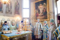 Божественная литургия в праздник Иверской иконы Божией Матери Божественная литургия в праздник Иверской иконы Божией Матери