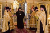 Преосвященный Стефан совершил вечерню с чином Прощения