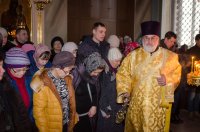 Преосвященный Стефан совершил вечерню с чином Прощения