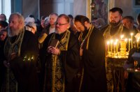 Преосвященный Стефан совершил вечерню с чином Прощения