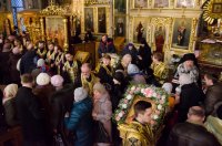 Преосвященный Стефан совершил вечерню с чином Прощения