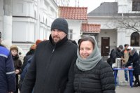 Прощеное воскресенье в храмах Гомельской епархии