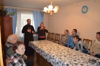 РЕЧИЦА. Священнослужитель посетил общественное объединение "Белорусское общество глухих"