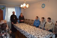 РЕЧИЦА. Священнослужитель посетил общественное объединение "Белорусское общество глухих"