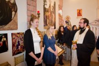 Открытие  выставки "Христианские сюжеты в искусстве"