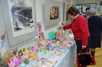 Состоялось открытие благотворительной выставки «Поделитесь теплом души своей»