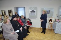 Состоялось открытие благотворительной выставки «Поделитесь теплом души своей»