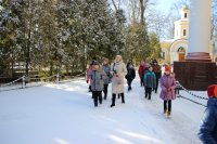 Ученики Боровиковской средней школы посетили святые места города Гомеля Ученики Боровиковской средней школы посетили святые места города Гомеля