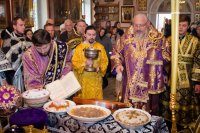 Божественная литургия в пятницу первой седмицы Великого поста