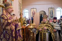 Божественная литургия в пятницу первой седмицы Великого поста