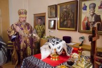 Божественная литургия в пятницу первой седмицы Великого поста