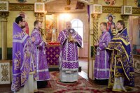 В субботу 1-ой седмицы, Преосвященнейший Стефан возглавил Божественную литургию в храме св. прав. Иоанна Кормянского г.Гомеля В субботу 1-ой седмицы, Преосвященнейший Стефан возглавил Божественную литургию в храме св. прав. Иоанна Кормянского г.Гомеля