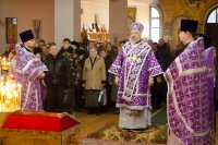 В субботу 1-ой седмицы, Преосвященнейший Стефан возглавил Божественную литургию в храме св. прав. Иоанна Кормянского г.Гомеля В субботу 1-ой седмицы, Преосвященнейший Стефан возглавил Божественную литургию в храме св. прав. Иоанна Кормянского г.Гомеля