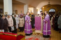 В субботу 1-ой седмицы, Преосвященнейший Стефан возглавил Божественную литургию в храме св. прав. Иоанна Кормянского г.Гомеля В субботу 1-ой седмицы, Преосвященнейший Стефан возглавил Божественную литургию в храме св. прав. Иоанна Кормянского г.Гомеля