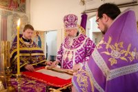 В субботу 1-ой седмицы, Преосвященнейший Стефан возглавил Божественную литургию в храме св. прав. Иоанна Кормянского г.Гомеля В субботу 1-ой седмицы, Преосвященнейший Стефан возглавил Божественную литургию в храме св. прав. Иоанна Кормянского г.Гомеля