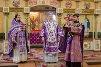 В субботу 1-ой седмицы, Преосвященнейший Стефан возглавил Божественную литургию в храме св. прав. Иоанна Кормянского г.Гомеля В субботу 1-ой седмицы, Преосвященнейший Стефан возглавил Божественную литургию в храме св. прав. Иоанна Кормянского г.Гомеля